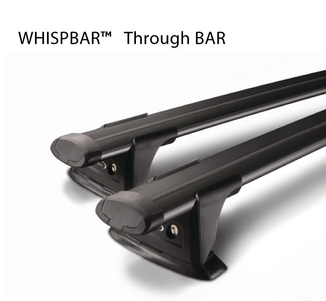 WHISPBAR THROUGH BAR 車頂架 -黑桿